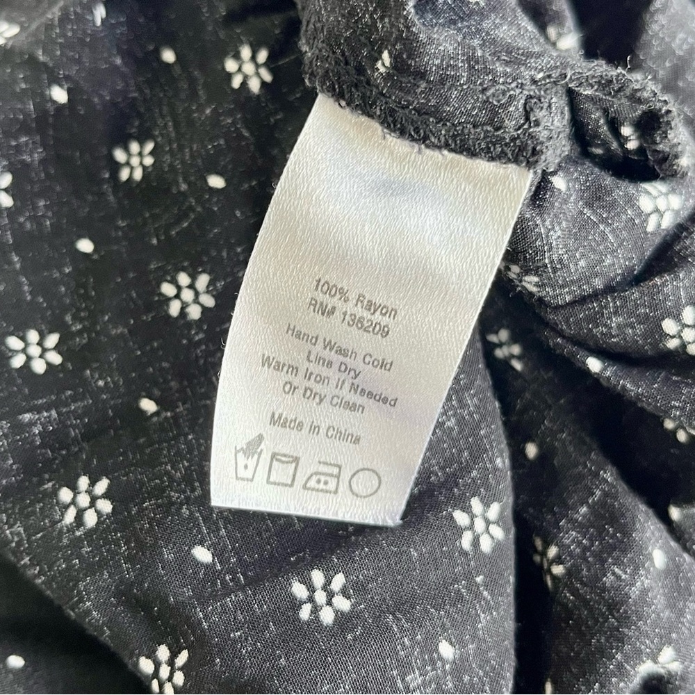 HATCH Twilight Jumpsuit - Black Batik Floral - Picture 6 of 6